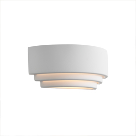 Lancio Oblong Wall Light White